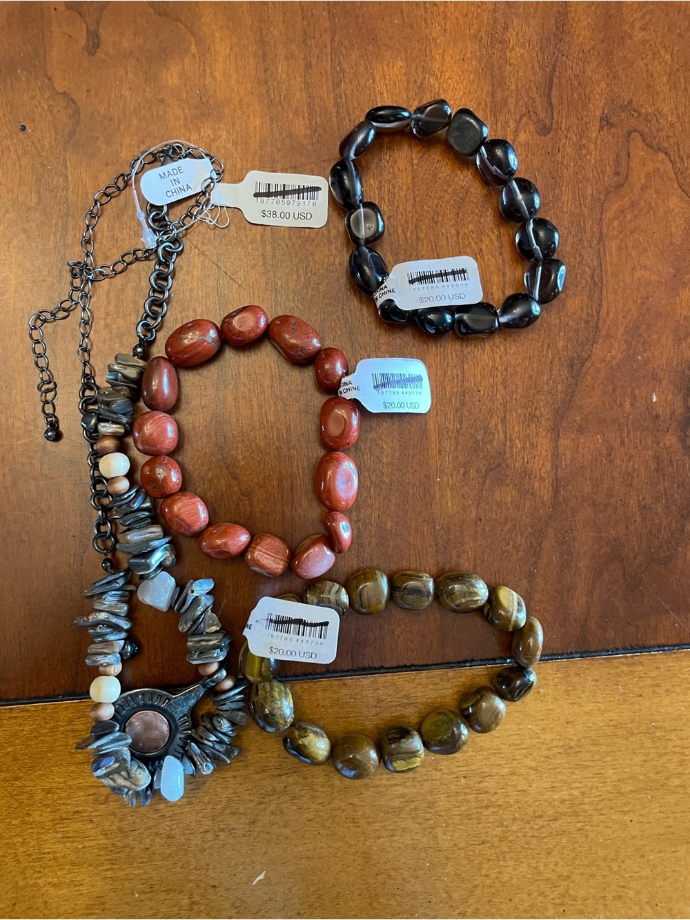 Free People Necklace and 3 Bracelets all NWT - Picture 4 of 4